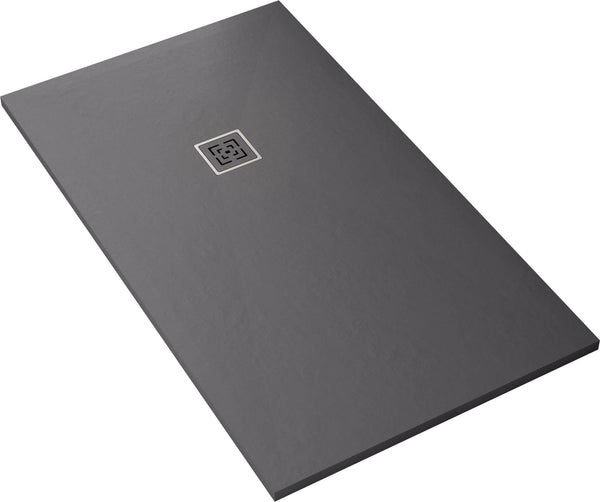 acquista Receveur de douche en Bonussi Stone Canton Anthracite Différentes tailles