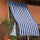 Store pour Overlap 290x290 cm avec anneaux renforcés Bleu