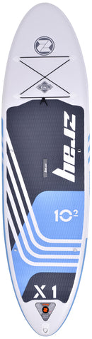 SUP Tavola Stand Up Paddle Gonfiabile 310x81x15 cm Kayak ZRAY X-Rider 10'2" Combo