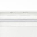 Armadio Guardaroba con Appendiabiti 100x60x200 cm 2 Cassetti in Truciolato  Bianco