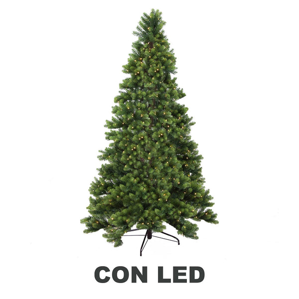 Sapin de Noël artificiel avec support Led vert de différentes tailles online