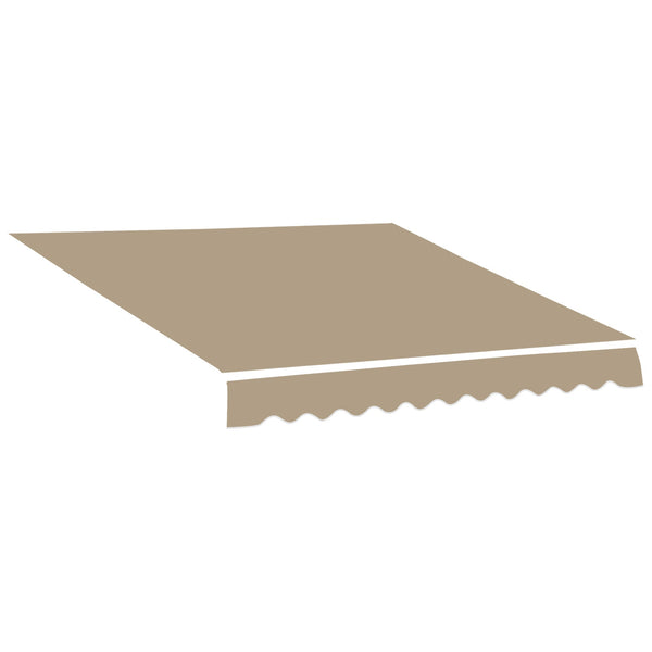 prezzo Telo di Ricambio per Tenda a Bracci in Poliestere Anti UV da 4x2,5m Beige