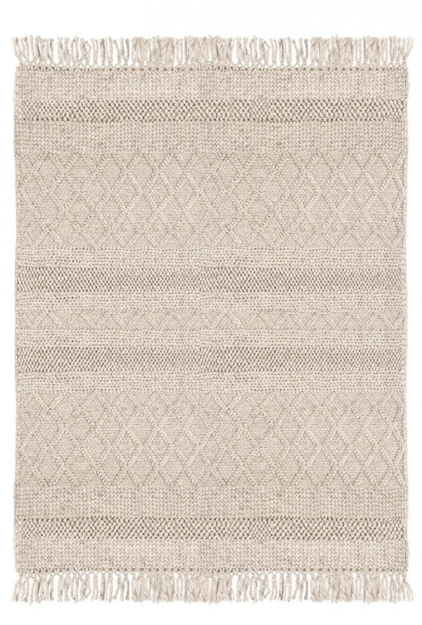 Tappeto 160x230 cm Hiruni in Tessuto Beige online