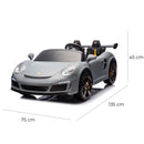 Macchina Elettrica per Bambini Licenza Ruf Big 24V Grigio  