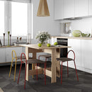 Tavolo Pieghevole Salvaspazio 130x76x73,4 cm in MDF Artemio Rovere