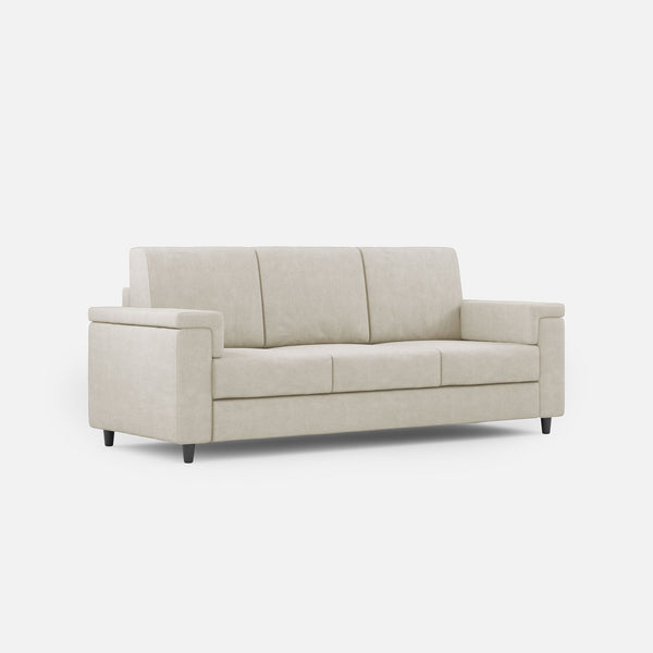 online Divano 3 Posti 208x85x85 cm Marrak in Tessuto Latte