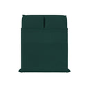 Set Lenzuola Sopra Sotto e 2 Federe Linea Water Washed Ottanio