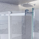 Box Doccia Angolare 1 Anta Scorrevole in Cristallo Trasparente 8mm H195 Bonussi Alina Varie Misure