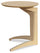 Table Basse Pliante de Salon Ø53x63 cm en Bois Naturel