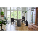 Set 6 Sedie 90x46x44 cm in Similpelle da Interno Nero