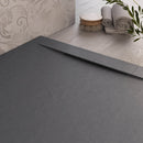 Piatto Doccia in Pietra Bonussi Ardesia Calcutta Antracite Varie Misure