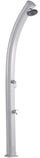 Douche Solaire de Jardin 33L Mitigeur Aluminium Métallique et Lave Pieds