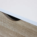 Mobile Bradley 147x39x82 h cm in Legno Bianco