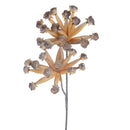 Set 3 Giant Caplume Composto da 2 Fiori Artificiali Altezza 90 cm 