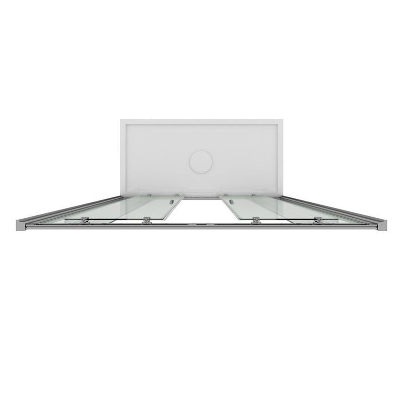 Porta Parete Doccia 2 Ante Scorrevoli In Cristallo H198 Fosterberg Viborg