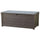 Coffre de rangement extérieur 145x60,3x69,7 cm en résine effet bois Keter Brightwood Marron