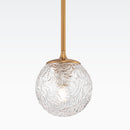 Lampada pendente Modern in Metallo Ligero Ottone