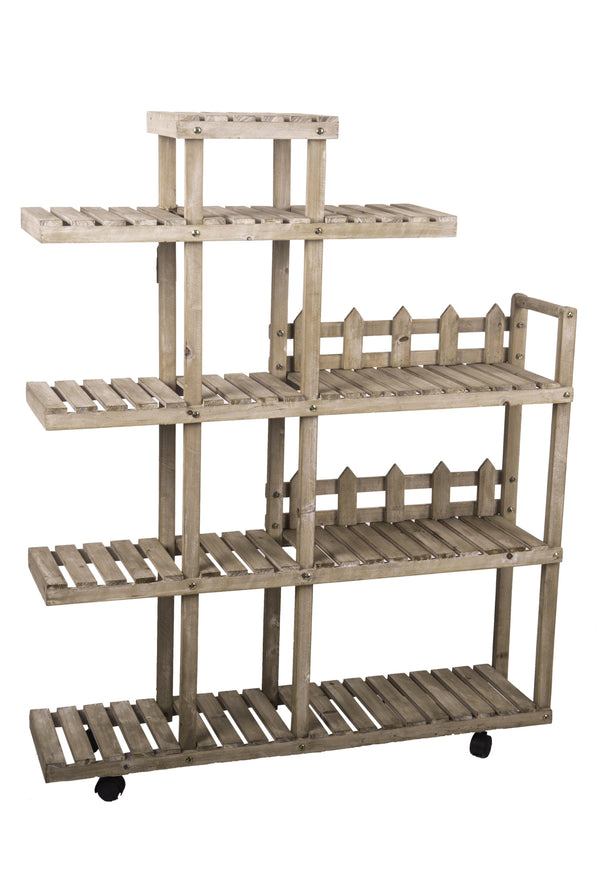 prezzo Étagère à casseroles à 5 niveaux H 110 cm Bois