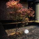 Sfera Solare Luminosa a LED 6000K da Giardino Ø30 cm in Polietilene Sined Luce Bianca