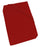 Drap de dessous avec coins et élastique Couleur unie Rouge Différentes tailles