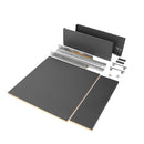Kit Cassetto Vertex di H 178 mm con Pannelli Inclusi Larghezza 600 Grigio Antracite V Emuca