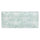 Plateau 27,5x12,5x1,5 cm en céramique VdE Tivoli 1996 Cozumel Acqua Marina