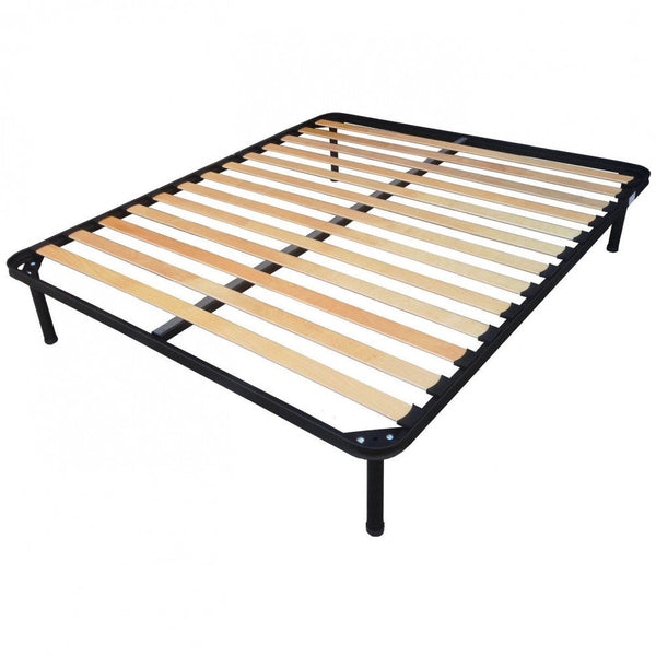 Sommier Double Orthopédique Sanremo 160x190x30 h cm en Acier Noir acquista