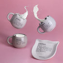 Set piattino e tazza  in Ceramica VdE Tivoli 1996 Cats