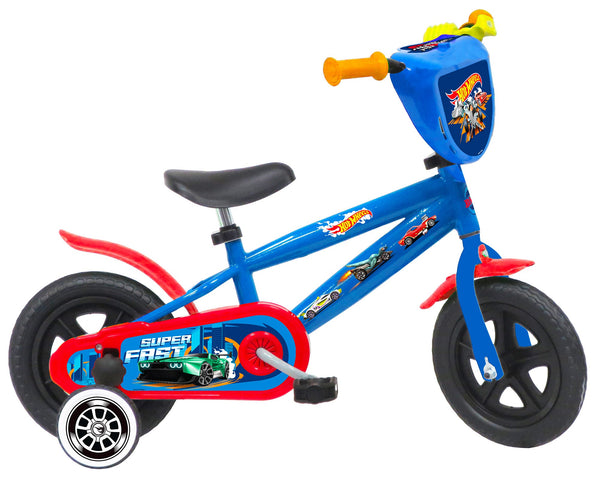 Vélo pour enfant 10" sans freins, pneus Hot Wheels EVA bleus online
