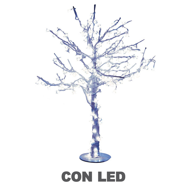 Sapin de Noël Lumineux 216 Leds Blanc Froid H100cm Cerise Adami prezzo