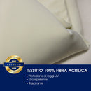 Ombrellone da Giardino Ø4 m Palo Ø48 mm in Legno Telo in Acrilico Danieli Havana Ecrù