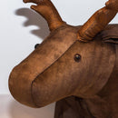 Sgabello Pouf Poggiapiedi per Bambini 72x36x34-53 cm Cervo Big Marrone Divina Home