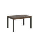  Tavolo Allungabile 140-244x90x77 cm Everyday Noce Gambe Antracite