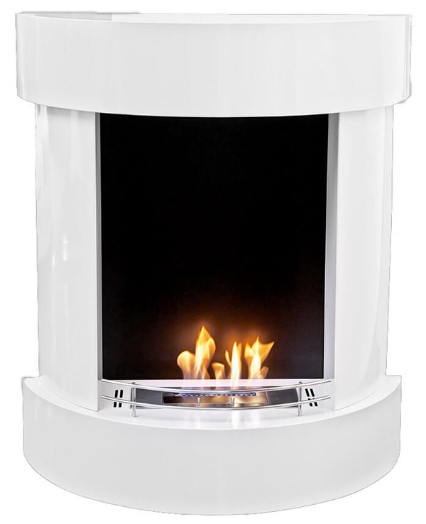 Cheminée Bioéthanol au Sol 110x95 cm Karlsen Sanremo Blanc acquista