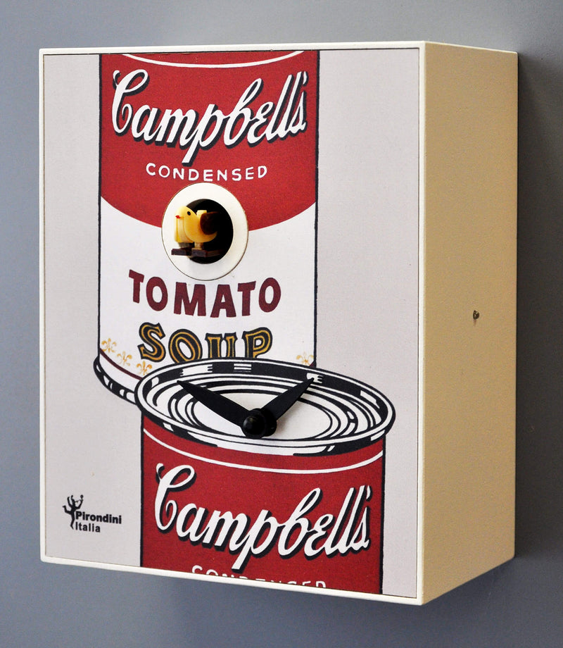 Orologio a Cucù da Parete 16,5x20x10cm Pirondini Italia D'Apres Andy Warhol 2