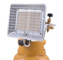 Stufa Riscaldatore a Gas Gpl su Bombola da Interno 3,5 kW Qlima BGHX145 Silver