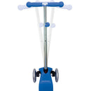 Monopattino a 3 Ruote a LED 3 Altezze Max 50Kg Globber PRIMO Fantasy Lights Up USA Blu