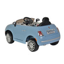 Macchina Elettrica per Bambini 12V con Licenza Fiat 500 Celeste