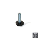 Regolabili per Mobile Base Esagonale M8 H38 mm Acciaio 20 Pezzi Emuca