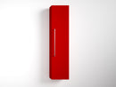 Mobile da Bagno a Colonna 1 Anta in Melaminico 35x18x160cm TFT Samoa Rosso