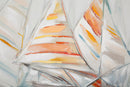 Dipinto su Tela Regata 140x70x2,8 cm Cornice in Legno di Pino Multicolor