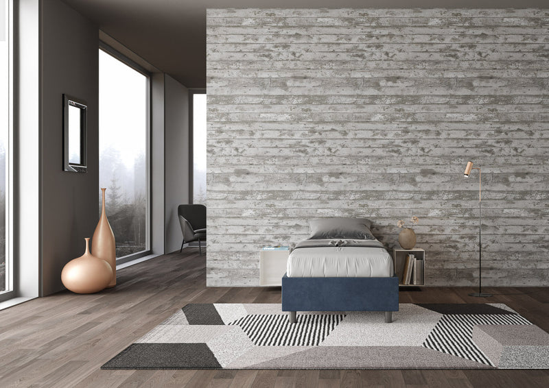 Letto Singolo Azelia Blu Varie Misure