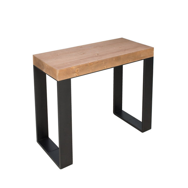 online Consolle Allungabile 90-190x40x77 cm in Nobilitato Marrone