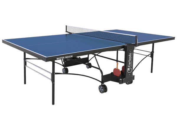 prezzo Table Pin Pong avec Plateau Bleu et Roulettes pour Intérieur Garlando Master Indoor