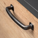 Maniglie per Mobile Interasse 128 mm Zama Titanio Satinato 20 Pezzi Emuca