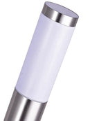 Lampada Palo Basso da Giardino E27 40W in Acciaio Inox Sovil 