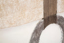 Dipinto su Tela Stony 80x100x2,8 cm Cornice in Legno di Pino Multicolor
