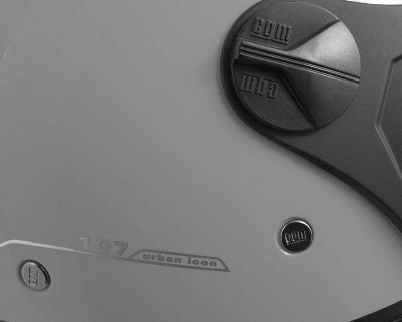 Casco Jet per Scooter Visiera Sagomata CGM Florence 107A Argento