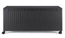 Baule Contenitore da Esterno 182x89,4x70h cm Apertura Facile e Ruote in Alluminio Ocean L Antracite 