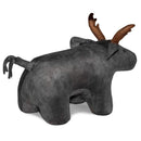 Sgabello Pouf Poggiapiedi per Bambini 72x36x34-53 cm Cervo Big Grgio Divina Home